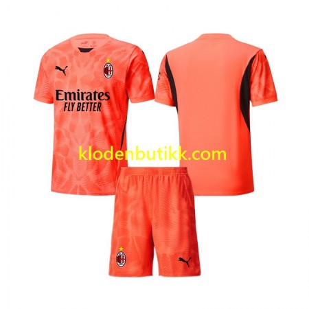 AC Milan Keeper Barn Fjerde Fotballdrakt 2024/25 Kortermet